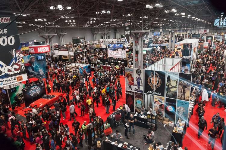 Comic Con New York is one of the nations largest events.
