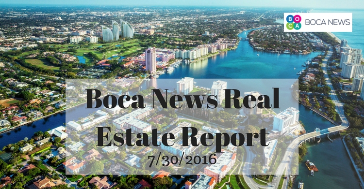 Boca News Real Estate Report
